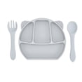 thumbnail image 1 of Labymos Silicone Suction Plates for Babies Toddlers Self Feeding Baby Suction Plate with Silicone Spoon, 1 of 8