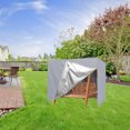 thumbnail image 1 of Outdoor Swing Cover for 3-Seat Porch Swing - Waterproof Dirt Proof Fabric with Drawstring, 1 of 6