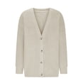thumbnail image 4 of Styesk Cardigan pour Femmes Cardigan Tricoté à Boutons à Manches Longues, Coupe Ample et Tendance pour Femmes, 4 of 8
