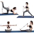 thumbnail image 3 of 2 Pack New 8 Word Resistance Exercise Elastic Band Chest Developer Rubber Expander Rope Sports Workout Resistance Bands Fitness Equipment Yoga Arms Pull Up Strength Training, 3 of 5