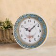 thumbnail image 2 of simhoa 11inch Super Mute Clock Non Ticking Wall Clock Home Office Decor Blue, 2 of 8