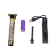 thumbnail image 2 of Tondeuse Électrique Rétro Professionnelle Rechargeable Coupe-Cheveux pour la Maison Ensemble de Coupe de Cheveux Lavable, 2 of 7