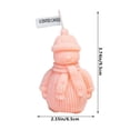 thumbnail image 3 of TIMIFIS Holiday Candles Snowman Scented Candle Gift Set Creatives Gift Set Christmas Gift Brithday Gift Decorations Home Decoration, 3 of 6