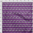thumbnail image 3 of oneOone Coton Bio Voile Tissu Imprimé Floral & Triangle BTY 42 Pouces de Large, 3 of 4
