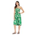 thumbnail image 4 of Oussum Robe Tube Courte pour Femmes Sans Manches, Robes d'Été, Vert, 4 of 7