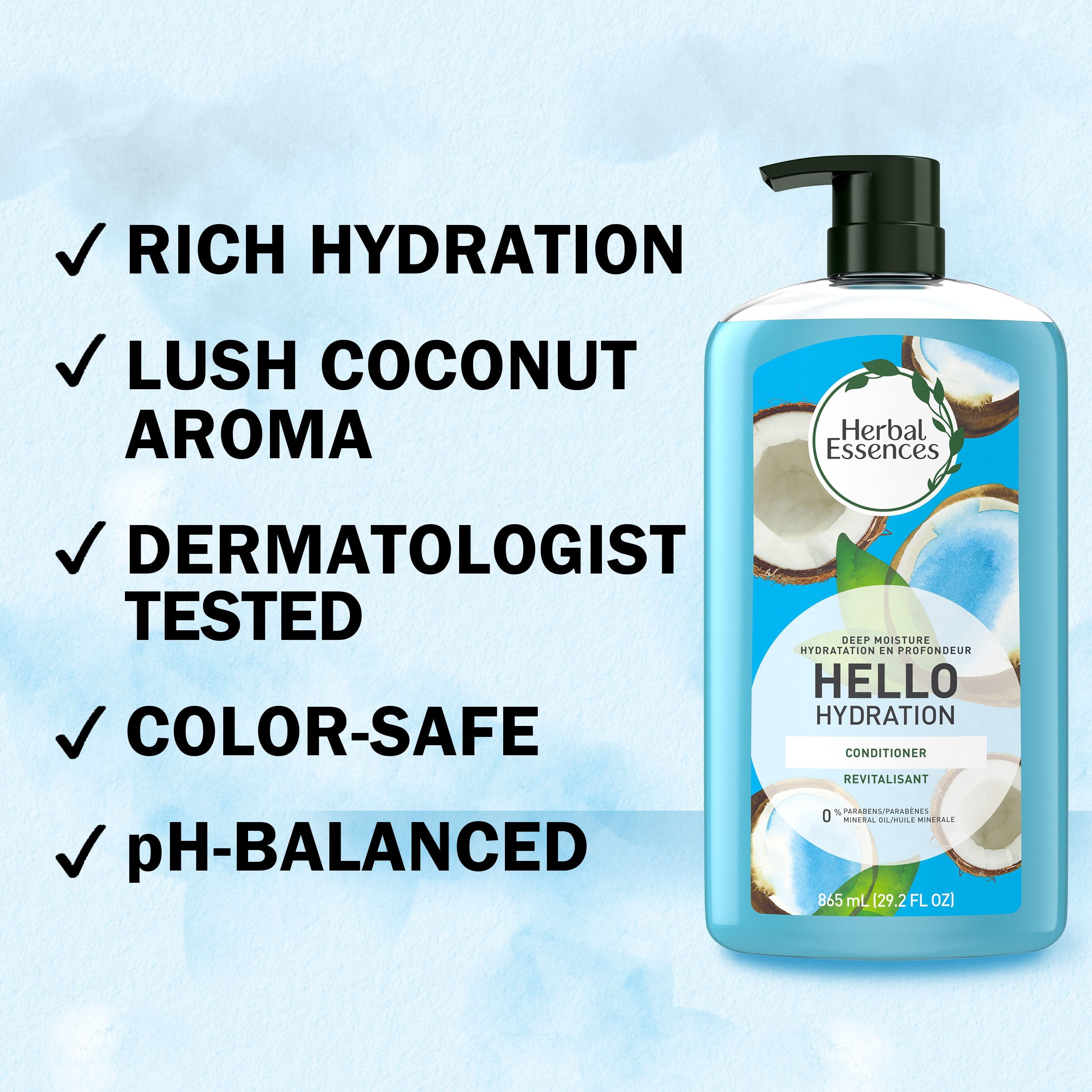 Herbal Essences Hello Hydration Revitalisant Hydratation en Profondeur pour les Cheveux