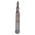 thumbnail image 1 of CNC Router Bits, Excellent Chip Removal Tungsten Steel Tapered Ball Nose End Mills  For Carving R1.5x47xD8x85mm, 1 of 8
