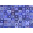 thumbnail image 1 of Ahgly Company Machine Washable Indoor Rectangle Transitional Sky Blue Area Rugs, 5' x 7', 1 of 7