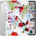 thumbnail image 1 of iPad 2015 PRO 12.9 Inch 1 Gen [ 1st Generation ] A1652 A1584 ML0H2LL/A ML0G2LL/A ML0N2LL/A Printed Slim Hard Shell Protective Stand Cover - Birds & Flowers, 1 of 8