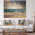 thumbnail image 4 of Design Art - Cloudy Sky and Vibrant Blue Sea, 4 of 5