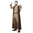 thumbnail image 4 of STAR WARS OBI-WAN KENOBI MEN’S COSTUME - Linen Tunic and Pants with Hooded Robe, 4 of 5