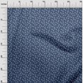 thumbnail image 3 of oneOone Polyester Spandex Blue Fabric Floral Sewing Craft Projects Fabric Prints By Yard 56 Inch Wide, 3 of 5