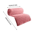 thumbnail image 3 of Birdeem Flannel Blanket Solid Color Multifunctional Cover Blanket, 3 of 8