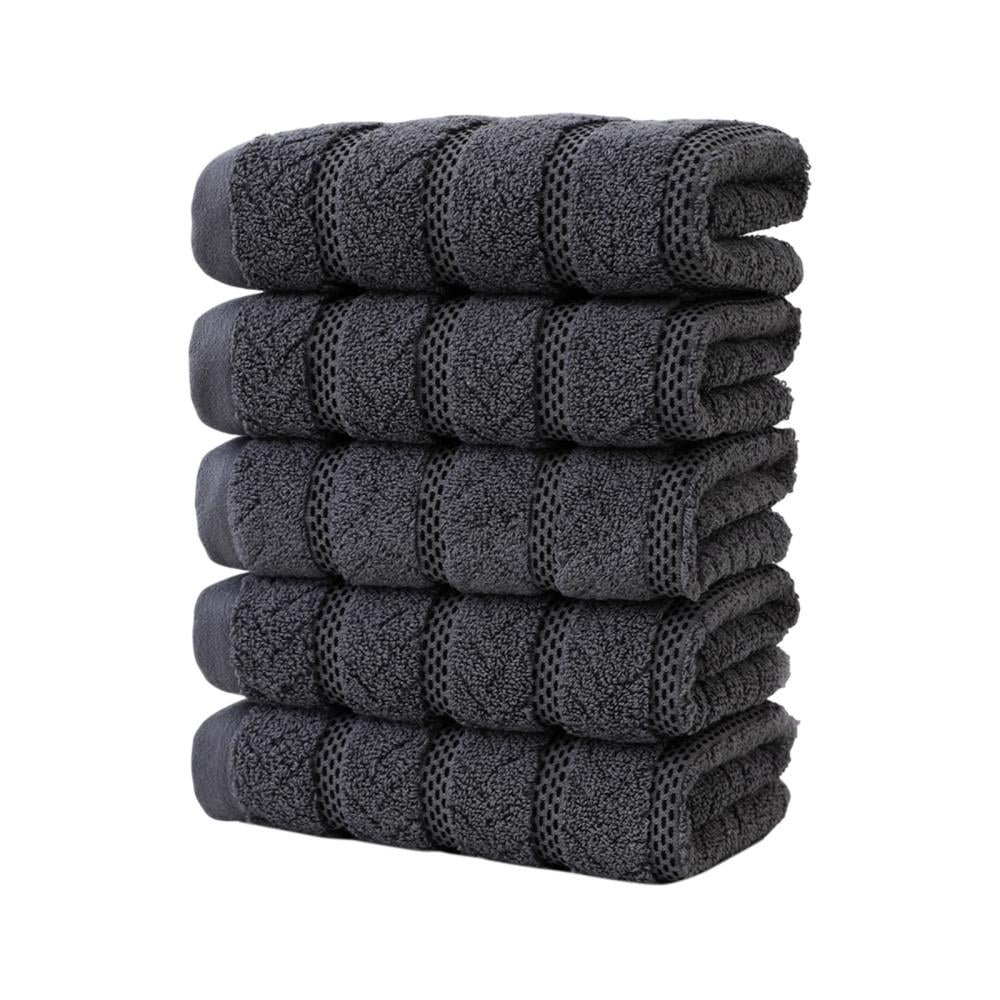 Feltree 5-Piece Luxury Bath Towel Set, Extra Thick 100% Cotton Quick-Drying Towels for Bathroom, Beach & Gym, Hotel-Grade Skin-Friendly Fabric
