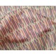 thumbnail image 4 of oneOone Soie Tabby Tissu Chevron Impression à Rayures par Yard 42 Pouces de Large, 4 of 4