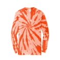 thumbnail image 1 of Gravity Threads Tie-Dye Long-Sleeve Shirt - Orange - 4X-Large, 1 of 1