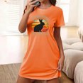 thumbnail image 1 of Mefallenssiah Chemise de Nuit Femme Surdimensionnée à Manches Courtes, 1 of 1