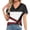 Wine-9A36, variant on Womens Casual Geometric Print Tops Crewneck Short Sleeve T Shirts Fashion 2024 Spring Summer Loose Fit Shirts ,Wine-9 L