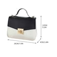 thumbnail image 3 of TopLLC Sac Bandoulière en Cuir Grande Capacité Multi Compartiments pour Femmes, 3 of 3