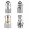 thumbnail image 1 of relayinert 4piece Robust And Durable Sewer Jetter Nozzle Wide Application Efficient Cleaning Universal Fit, 1 of 6