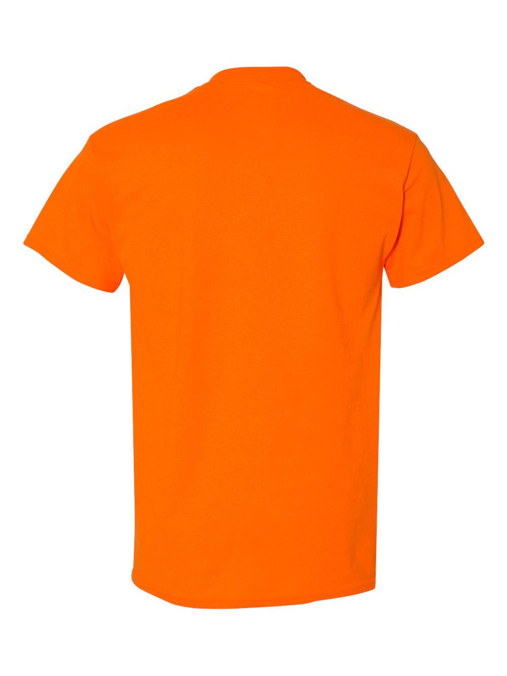 Gildan - DryBlend T-Shirt - 8000 - Safety Orange - Size: M