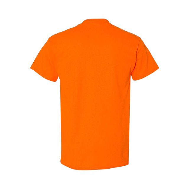 Gildan - DryBlend T-Shirt - 8000 - Safety Orange - Size: S