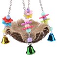 thumbnail image 4 of Bird Swing Perch Toy, Cage Hammock Standing Perch Toy Bird Hanging  Toy, Rattan  Bird Birds For Pets Parrots Animals, 4 of 8
