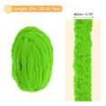 thumbnail image 2 of Unique Bargains Fil Chenille Épais en Polyester Vert Gazon, 27 m x 2 cm, 1 Pce, 2 of 6