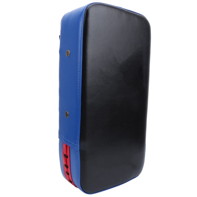 Strike Shield, PU Leather Excellent Shock Absorption High-density Foam Padding Kicking Shield Punching Pad For Training For Boxing Black Blue