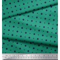 thumbnail image 2 of Soimoi Rayon Fabric Dots & Star Printed Craft Fabric by The Yard 42 Inch Wide, 2 of 3