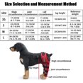 thumbnail image 4 of Dog Knee Brace, Dog Double Rear Leg Brace With Reflective Seat Belts, Adjustable Dog Back Leg Brace For Acl Wounds, 4 of 5