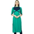 thumbnail image 1 of Phagun Tunique pour Femmes en Coton Kurti Indienne de Designer Kurta Droite, 1 of 8