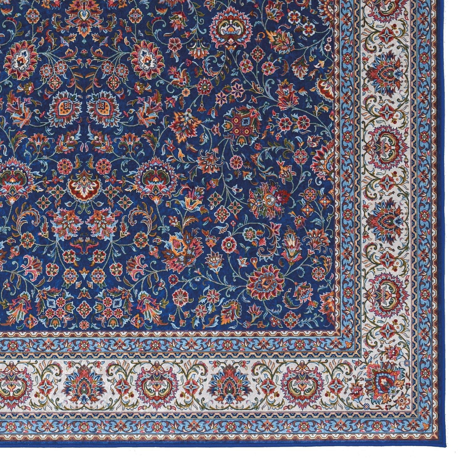 Tapis Emerald Barton crème & gris de 6 pi 7 po x 9 pi 7 po