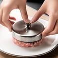 thumbnail image 3 of Stuffed Non-stick Hamburger Beef Burger Press Mold Mould Bbq Tool P7o7 Barbecue Steel Maker, 3 of 8