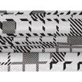 thumbnail image 5 of oneOone Velvet Black Fabric Striped Line Craft Projects Decor Fabric Printed By The Yard 58 Inch Wide, 5 of 5