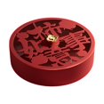thumbnail image 1 of simhoa Divided Serving Tray with Lid Serving Bowl for Kitchen Chinese New Year Nuts Red, 1 of 8
