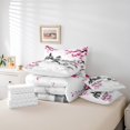 thumbnail image 5 of YST Japanese-Style Comforter Set Cherry Blossoms 7pcs Bed in a Bag, Full Size, 5 of 5