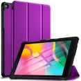 thumbnail image 1 of Samsung Galaxy Tab A7 Lite 8,7 Pouces 2021 Étui à Tablette Intelligent en Cuir avec Support à Rabat - Violet, 1 of 5