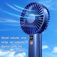 thumbnail image 4 of LSLJS Handheld Portable Fan [15H Max Coolin-g Time] Hand Fan, 3600mAh USB Rechargeable Fan, Battery Operated Small Fan with 4 Speeds, Fan Fan, 4 of 8