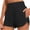 Black, variant on JIUKE Womens Workout Shorts High Waist Belly Control Summer Running Athletic Gym Shorts with Pockets