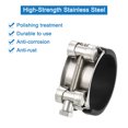 thumbnail image 4 of Unique Bargains T-Bolt Hose Clamp 4Pack 44-47mm Rubber Cushion Metal Intake Intercooler Clamps, 4 of 4