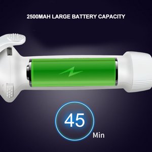 Fer à repasser sans fil, Mini Couleur de cheveux, 2 en 1 Lisser les cheveux et le curler , Portable électrique USB Outil de coiffure rechargeable en céramique Curling Wand Hair Curler