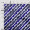 thumbnail image 2 of oneOone Viscose Chiffon Royal Blue Fabric Patchwork Craft Projects Decor Fabric Printed By The Yard 42 Inch Wide, 2 of 5