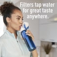 thumbnail image 4 of Brita Premium Filtering Water Bottle with Filter BPA-Free, Sapphire, 768 mL with BONUS 2 Pack filters, 4 of 5