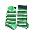 thumbnail image 2 of Outfmvch Chaussettes Mi-Mollet, Chaussettes Rayées Femmes Chaussettes à Volants Femmes Bas Coton Bas Rayés Longs Bas Coton Rétro Chaussettes Tube Femmes Taille Unique, 2 of 4