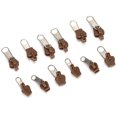 thumbnail image 3 of Fermeture Éclair, Trousse Universelle de Réparation de Tête de Fermeture Éclair 12 Pcs pour Vestes Jeans Pantalons Manteaux Portefeuilles Bricolage, 3 of 8