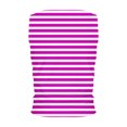 thumbnail image 3 of Plebaso Débardeurs Ajustés à Rayures pour Femmes Sans Manches à Col Rond Froncés Blouses d'Été Décontractées Basiques T-Shirts, 3 of 4