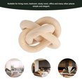 thumbnail image 3 of Decorative Wood Chain, 3 Link Wood Chain Link Decorations, With A Polished  And A Comfortable Feel, 3 of 8