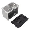 thumbnail image 3 of Home  Cleaning Machine, 800ml 50W Heat Dissipation Aluminum Stainless Steel  Cleaner Non Slip Rubber Feet  For Sunglasses For Rings US Plug 110V, 3 of 8