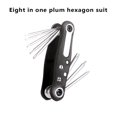 thumbnail image 4 of 8 in 1 Folding Screwdriver Set in 1 Folding Screwdriver Mini Screw Driver Bit Kit Portable Household Hand Tools (Torx), 4 of 8